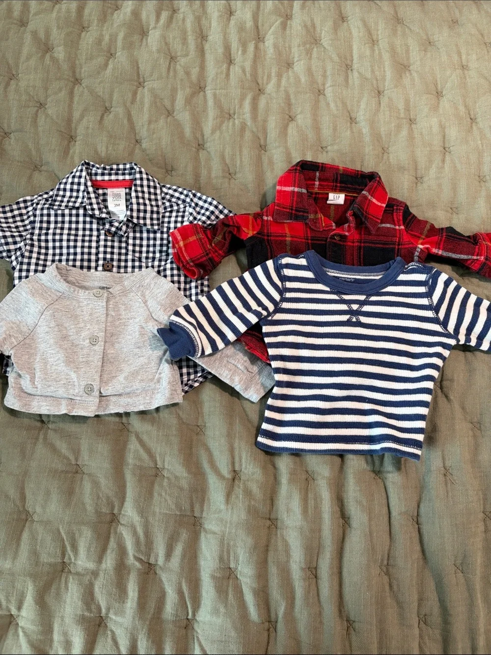 Baby Shirt Bundle - 0-3 months